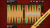 Christmas Backgammon Screen Shot 1