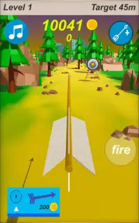 Flying Arrow Archery Game Screen Shot 0
