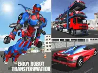 Robot Car Transport Truck Sim Screen Shot 6