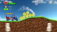 Tuk Tuk hill climb racing Screen Shot 1