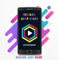 Hexagon Jump Color Screen Shot 0