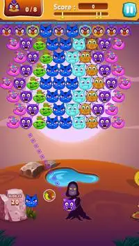 Witch Hunt Bubble Shooter Screen Shot 3