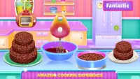 Fruit Chocolate Cake Cooking Screen Shot 1