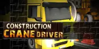 3D Construction Crane Driver Screen Shot 6