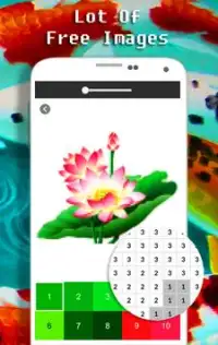 Lotus Color By Number - Pixel Art Screen Shot 4