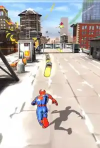 Subway Spider-Run Adventure World :Avengers Rush Screen Shot 1