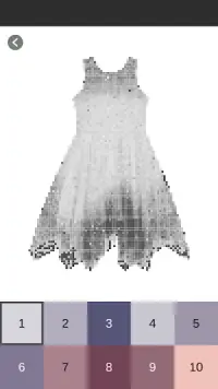 Girls Dresses - Pixel Art Screen Shot 3