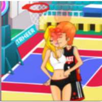 BASKETBALL KISSING - Kiss games for girls