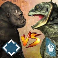 Penghancuran Kota Kong Vs Kaiju: Game Gozilla