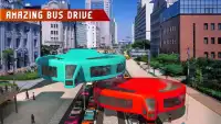 Giroscópio Futuro Treinador Ônibus Dirigindo Simu Screen Shot 2