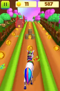 Unicorn Run Pony Running Games Screen Shot 5