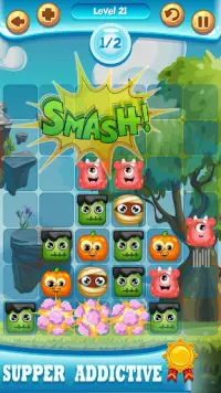 Smash Monsters Puzzle Screen Shot 2