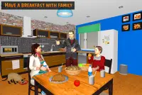 Handsome Virtual dad: Father Simulator Family life Screen Shot 6