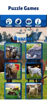 Farm Animals Games For Kids Screen Shot 2