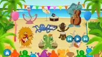Juegos musicales para niños Screen Shot 0
