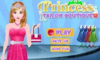 Princess Tailor Boutique : Clothes factory game Screen Shot 0