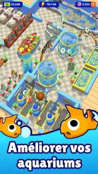 Idle Aquarium: Zoo Aquatique Screen Shot 1