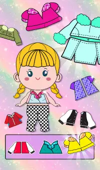 Chibbi dress up : Doll makeup games for girls Screen Shot 3