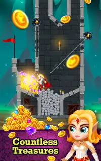 Rescue Knight - Cut Puzzle Out & Easy Brain Test Screen Shot 9