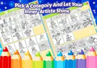 Ice Queen Family Coloring Pages drawing & painting Screen Shot 3