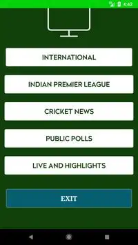 Live Cricket Game - Asia Cup Screen Shot 0