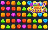 Sweet Jelly Puzzle(Match 3) Screen Shot 1