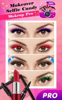 Makeover Selfie Candy Makeup Pro Screen Shot 2