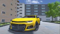 Camaro 2019 City Car Driving Simulator Screen Shot 4