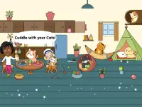 마이 캣 타운 - 소년 & 소녀들을 위한 펫 게임 Screen Shot 12