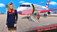 US Pilot Flight: Plane Games Screen Shot 1