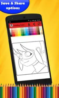 Coloring Book for Ladybug Screen Shot 2