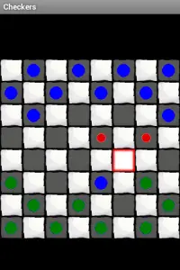 Checkers for 2 Players Screen Shot 1