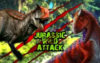 Dziki atak dinozaurów Screen Shot 3