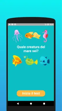 Quale creatura del mare sei? Test Screen Shot 0