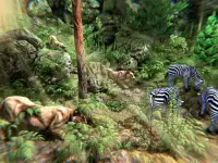 Wild Lion Simulator - Animal Family Survival Game Screen Shot 5