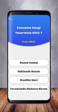 Edebiyat Bilgi Yarışması Screen Shot 1