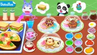 Musim Panas Bayi Panda: Café Screen Shot 0