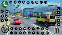 conduite de voiture taxi jeux Screen Shot 3