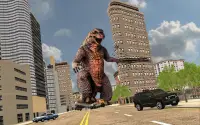 Monster Dinosaur City Attack Screen Shot 0