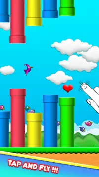 Spel van Plezier Vliegen - Gratis voor Kinderen Screen Shot 1