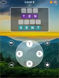 Word Link Game Puzzle - WordCrossy With Friends Screen Shot 3