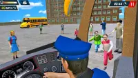 Offroad High School Bus Simulator Free Screen Shot 7