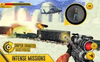 Sniper Shooter Train Battle Screen Shot 3