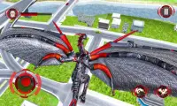 Flying Dragon Robot Transform Iron Robot Hero War Screen Shot 0