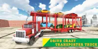 Crazy Car Transporter Truck Driver Screen Shot 0