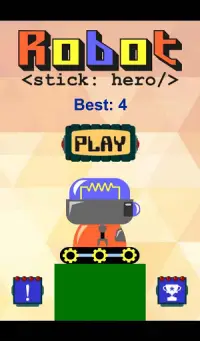 Robot Stick Hero Free Screen Shot 4