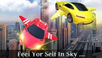 Flying Sports Car 2020 : Free Game Screen Shot 1