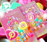 Candy Launcher Theme Screen Shot 3