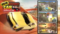 Consecutive Speed Bump Driving Games - Car Crash Screen Shot 4