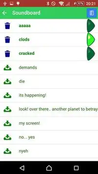 Peridot Soundboard Screen Shot 2